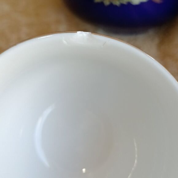 Vintage Cobalt blue kettle w 4 cups Japan - Picture 13 of 13